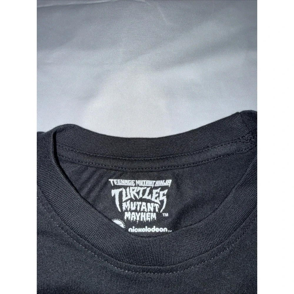 Teenage Mutant Ninja Turtles T Shirt Mens Size S Black Mutant Mayhem Graphic